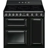 Smeg TR93IBL2 Induktions-Standherd Schwarz