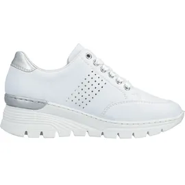 Rieker Sneaker Low Weiß/Rose 40