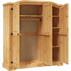 vidaXL Kleiderschrank Mexiko-Stil 151 x 1000 x 52 cm Braun