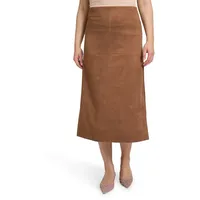 Betty Barclay A-Linien-Rock unifarben braun