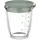 Mepal Messbecher Chef It 0,5 Liter aus Glas mit Deckel - grün