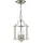 Elstead Lighting Pendelleuchte Deckenlampe Hängeleuchte Stahl Glas Nickel D 20 cm Esszimmerlampe