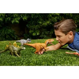 Jurassic World Wild Roar Hesperosaurus, Spielfigur 30 cm - Mehrfarbig