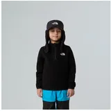 The North Face Strickfleece-Pullover aus Polyester, mit Stehkragen, mit Kinnschutz schwarz 3 (122/128)