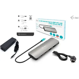 iTEC I-TEC USB-C Metal Nano 2x HDMI - 100W