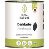 Ultra Nature Deckfarbe 750 ml anthrazit