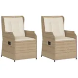 vidaXL Gartenbank 2 pcs 0 x 0 x 0 cm Beige