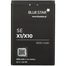 Bluestar Akku Ersatz kompatibel mit Sony Xperia X1 / X10 1600 mAh Austausch Batterie Accu BST-41