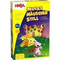 HABA Mucksmäuschenstill – Geschicklichkeitsspiel für Kinder ab 5 Jahren