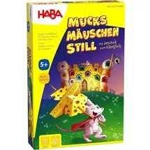 HABA Mucksmäuschenstill – Geschicklichkeitsspiel für Kinder ab 5 Jahren