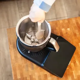 Mixcover nachhaltiger Holz-Spatel für Thermomix TM7 TM6,TM5,TM31 Drehkellenspatel Teigschaber