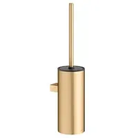 Keuco Moll Toilettenbürstengarnitur 12769250101 mit Metallgehäuse, Bürste mit Deckel,