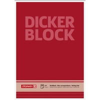 Brunnen 1052687 Briefblock / Schreibblock / Der dicke Block (A4, liniert, 100 Blatt, 60g/m2)