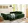 luma-home Eckcouch Cord 3-Sitzer Grün