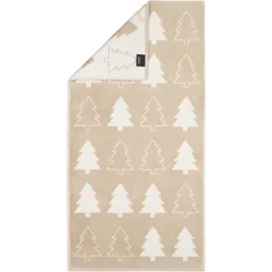 Cawö Cawö Handtücher Christmas Edition Tannenbäume 794 natur - 33   