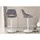CLP Barhocker Milet 47 x 85 x 48 cm Dunkelgrau