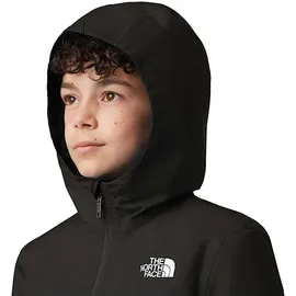 The North Face Kinder Teen Zipline Rain Jacke (Größe 116 , schwarz)
