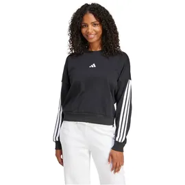 adidas Essentials 3-Stripes Sweatshirt Schwarz/Weiß XL