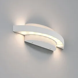 Maxkomfort Außenwandleuchte Aluminium 7 W 1753 DINA weiß