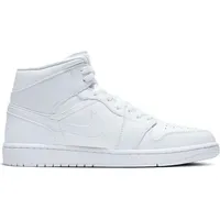 Nike Air Jordan 1 Mid 'Triple White' - Sneaker - 554724-130 nike air max 90 männer, billige nike air max, nike air max männer, nike schuhe männe... - Weiß - 42,5