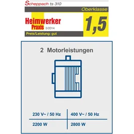 SCHEPPACH TS310 230 V