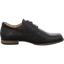 THINK! GURU chromfrei gegerbte nachhaltige Halbschuhe, schwarz 0010