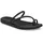Crocs Miami Toe Loop Damen Schwarz 36