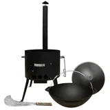 olymp handels gmbh Utschak Set mit Kasan 12L schwarz