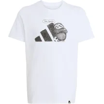 adidas Sports Graphic T-Shirt Kinder JV5251 - white 152
