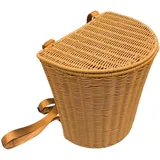 Milageto PP -Korb im Freien Rucksack im Freien mit Schultergurten Accessoires für Camping -Mehrzweck -Teeblätter Korb, Küche, Schlafzimmer, Tragbarer Eimer für Obst, Gemüse, Outdoor Aktivitäten