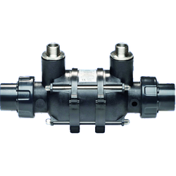 Wasserwärmetauscher Dapra 25 - 28 kW aus Kunststoff mit Titanwellrohr