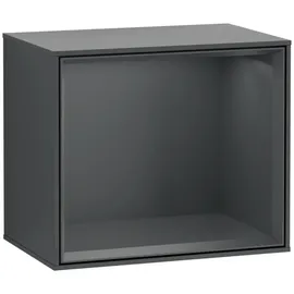 Villeroy & Boch V&B Regalmodul Wandbeleuchtung Finion 41,8x35,6x27cm, Reg md bl., md bl. m Lac