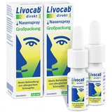 Livocab direkt Nasenspray Doppelpack 2X10 ml