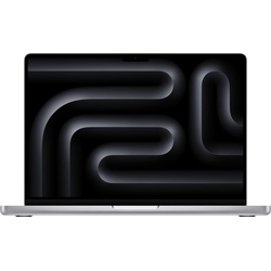 Apple MacBook Pro – Late 2023 (14″, M3 Pro, 18 GB, 512 GB, DE), Notebook, Silber