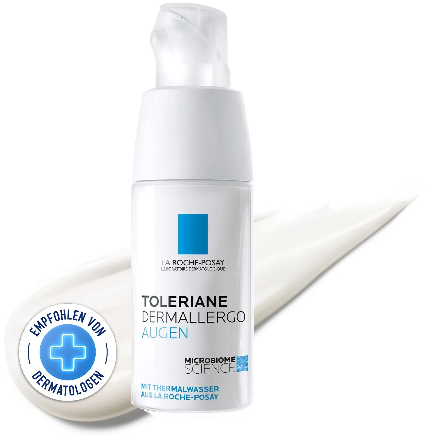 Toleriane Dermallergo Augen, feuchtigkeitsspendende und beruhigende Augencreme für zu Allergien neigende oder überempfindliche Augenpartie