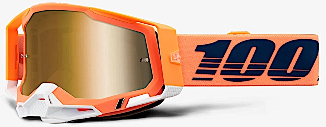 100% Racecraft II Coral Motorcross bril, oranje