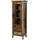 MASSIVMOEBEL24.DE Vitrine Altholz 55 x 42 x 150 cm Mehrfarbig