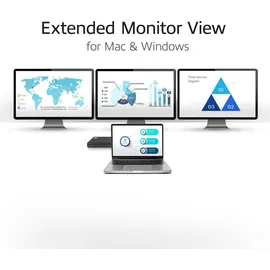 Act USB-C Triple 4K Dockingstation AC7048