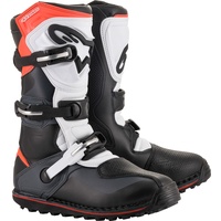 Alpinestars Tech T S23, Stiefel - Schwarz/Grau/Neon-Rot - 10