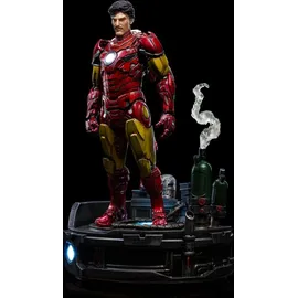 Iron Studios Marvel Deluxe Art Scale Statue 1/10 Iron Man Unleashed 23 cm