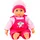 Bayer Puppenkleidung Latzhose/Kleid Rosa (Set, 4-tlg)