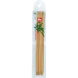 Prym Strumpfstricknadeln, 20 cm, 4,50 mm Strumpfstricknadel, Bambus, Natur, 4,5 mm