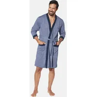 Jan Vanderstorm Morgenmantel SOGIR in blau | Gr.: 4XL