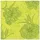 Papstar 50 Servietten "ROYAL Collection" 1/4-Falz 40 x 40 cm grün
