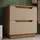 Vicco Waschbeckenunterschrank Lotta 2 Schubladen 59,8 x 62,5 x 32,0 cm Eiche/Kaschmir