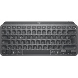 Logitech MX Keys Mini for Business Graphite, schwarz, LEDs weiß, Logi Bolt, USB/Bluetooth, DE (920-010597)