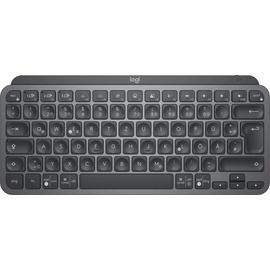 Logitech MX Keys Mini for Business Graphite, schwarz, LEDs weiß, Logi Bolt, USB/Bluetooth, DE (920-010597)