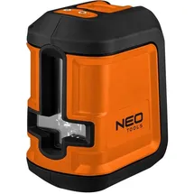 Neo Tools Kreuzlinienlaser 15m, Grün, Halterung, Koffer
