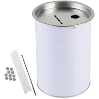 HMF 46000-07 Spendendose 10,0 cm, lichtgrau,