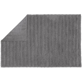 Kleine Wolke Badteppich Yara 50 x 60 cm Baumwolle, grau